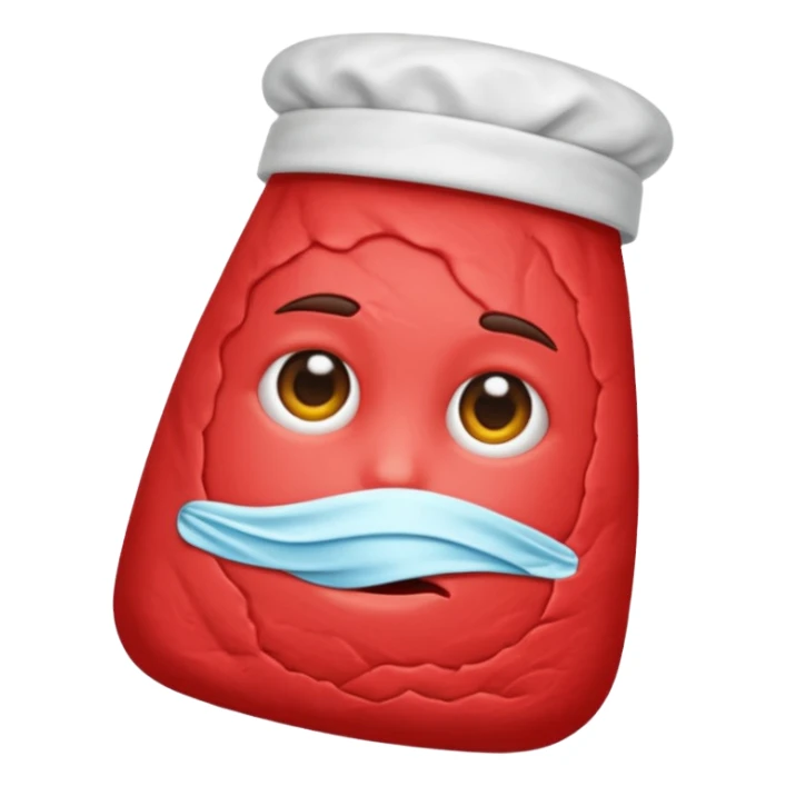 red medicine scrub  sticker