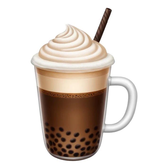 make a cup of coffee like this 🧋 sticker