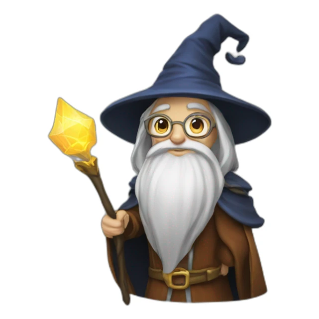 wizard class icon sticker