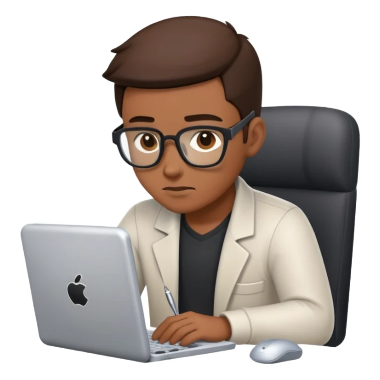 computer programmer writing code sticker