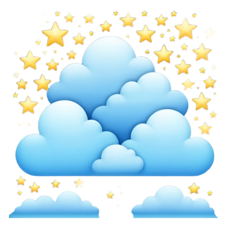 Sky star sticker