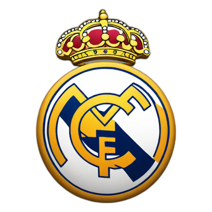 Real Madrid logo   sticker