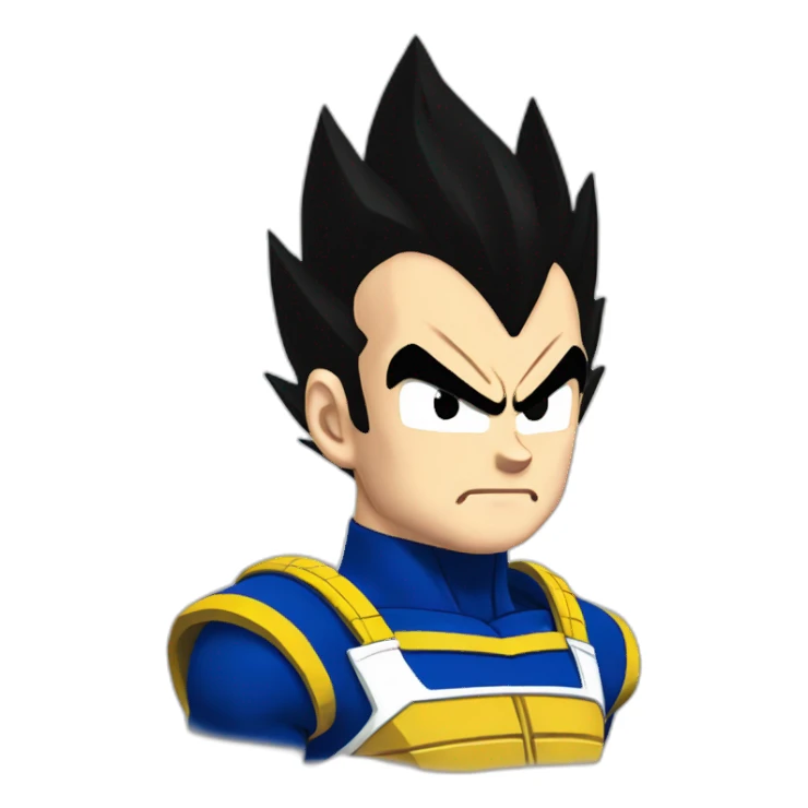 Vegeta ultra ego sticker