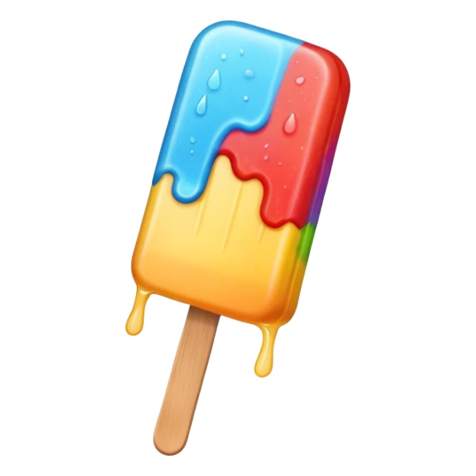 make a popsicles sticker