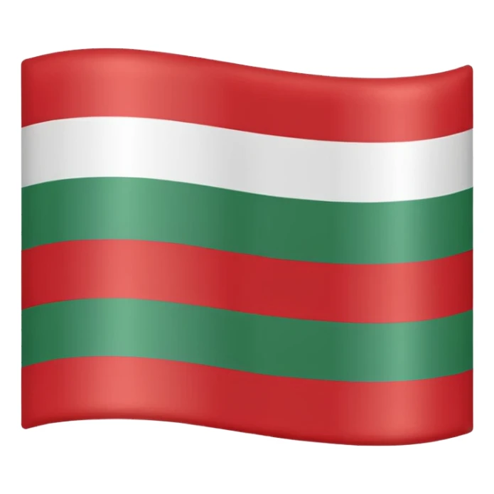 Bulgaria real flag sticker