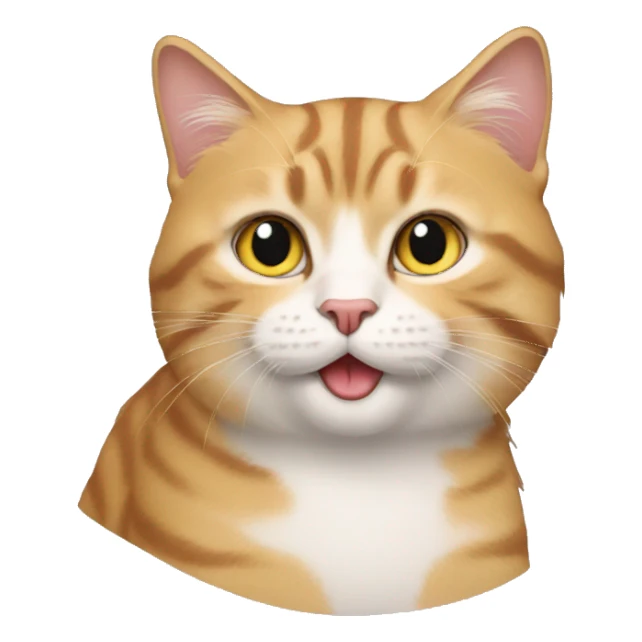 Donald Trump as a cat sticker