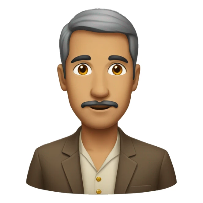 Smart man with Kshatiya Heritage sticker