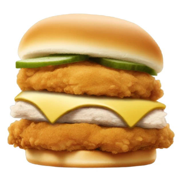 Chick fil a chicken sandwhich sticker