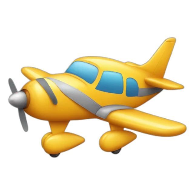 cheeky aiplane sticker