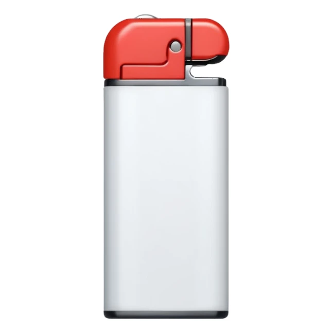white lighter sticker