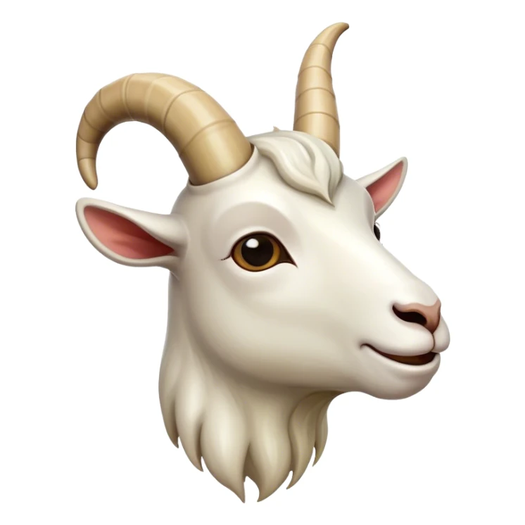 Goat *horn* sticker