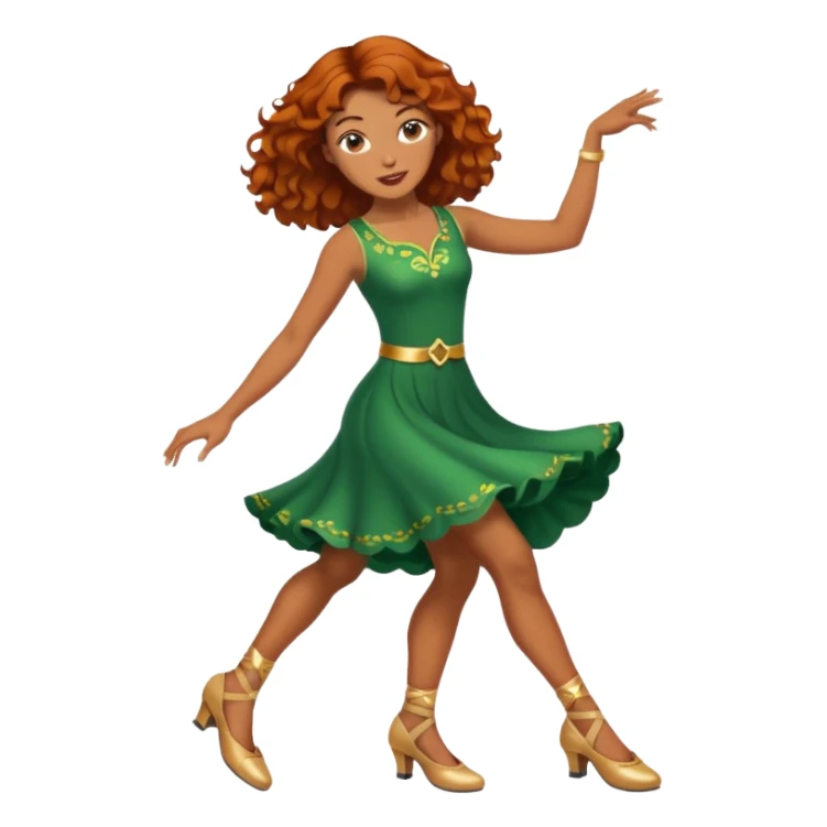 irish wonam dance shoes sticker