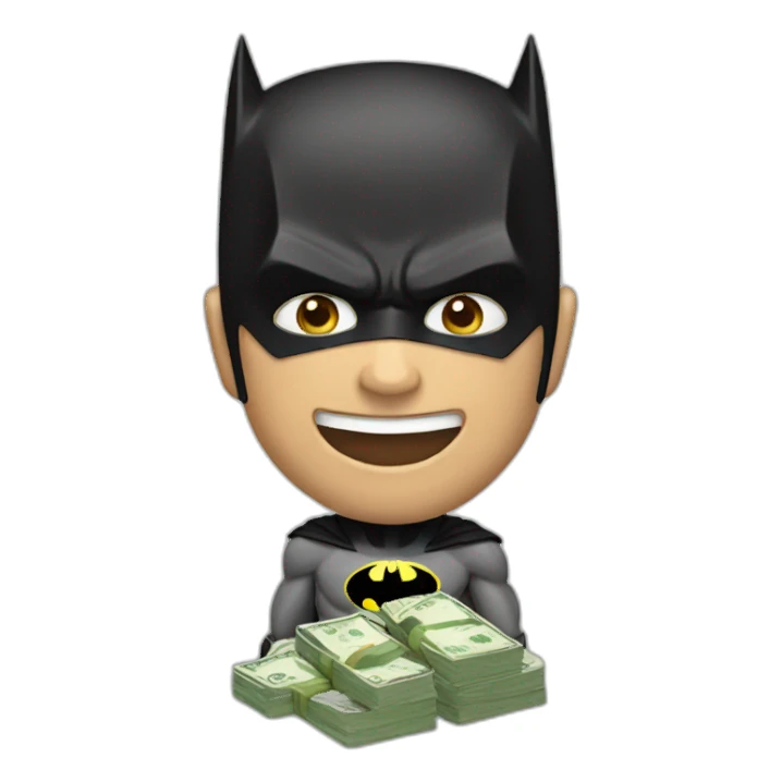 batman money sticker