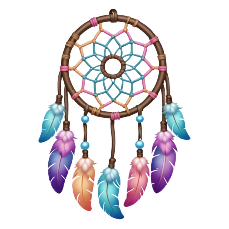Mini pastel dreamcatcher sticker