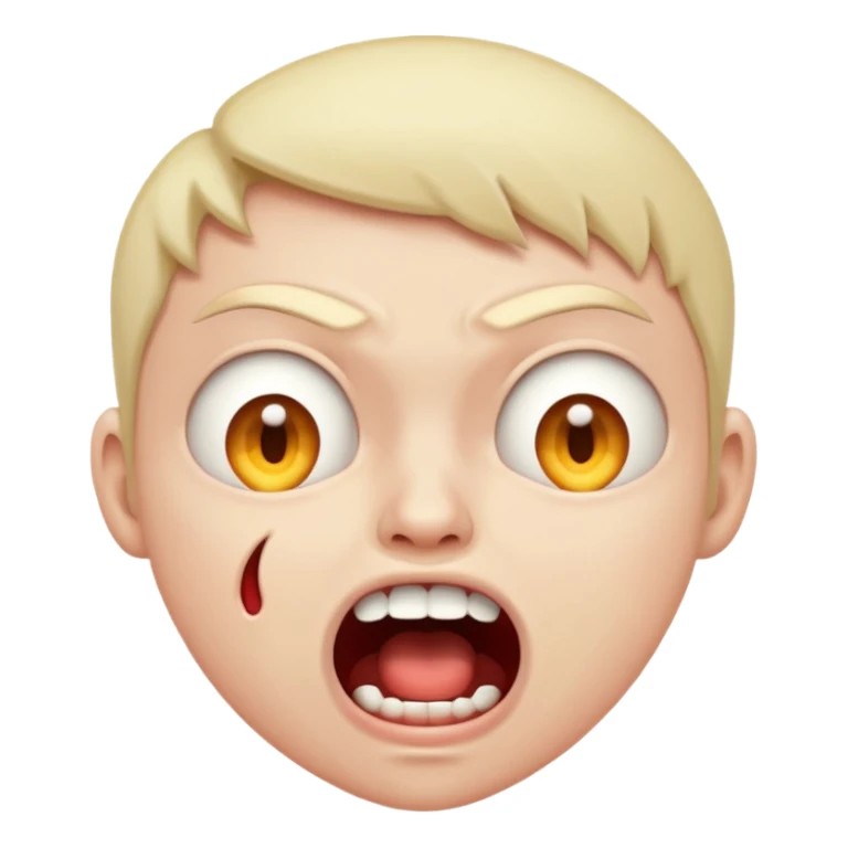 Fighting for life emoji sticker