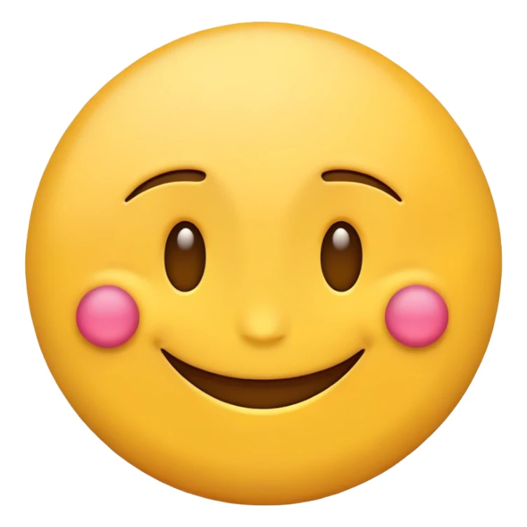 Smiling emoji with peace symbol sticker