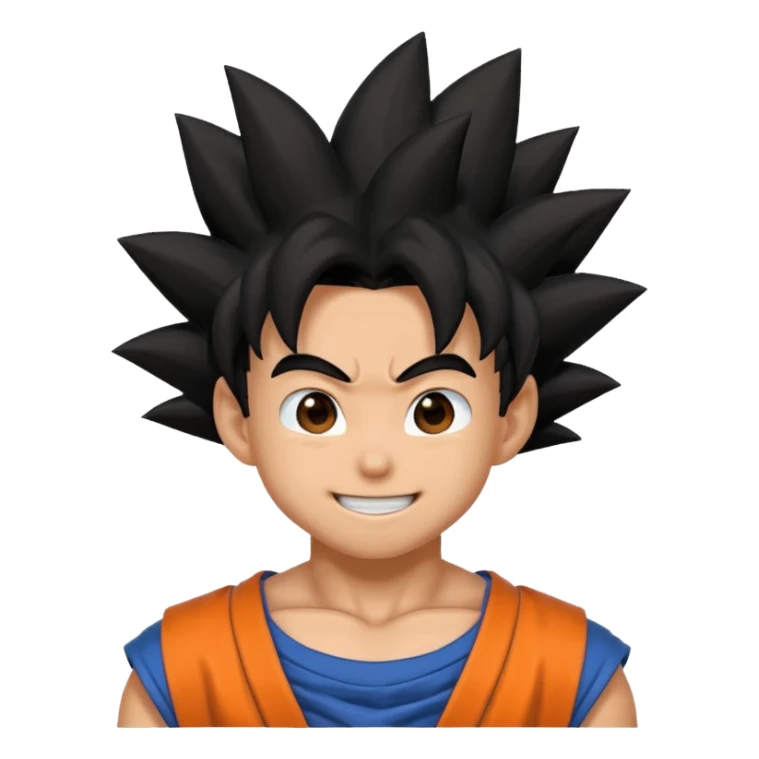 Goku qui rit sticker