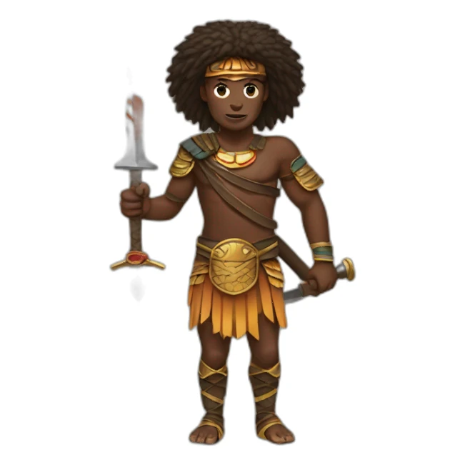 warrios africa sticker