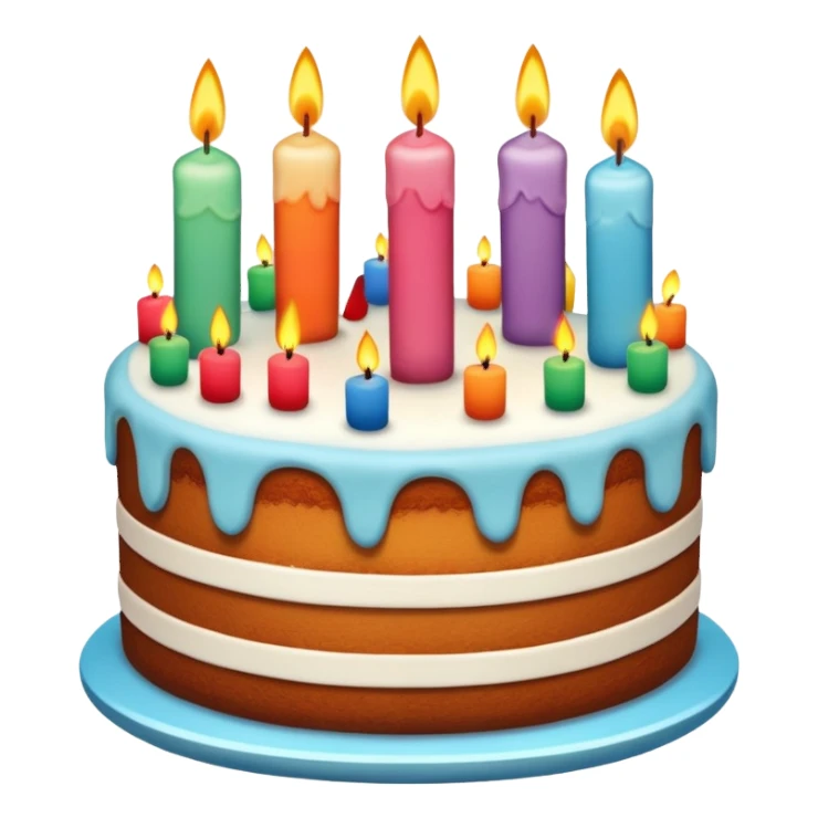 Celebration without people sticker