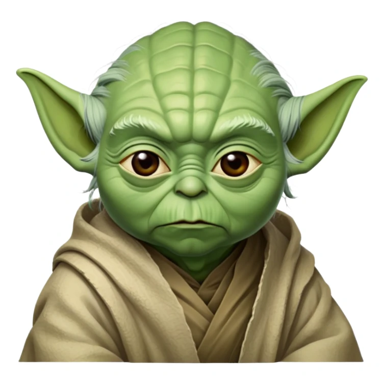Head of Yoda sticker