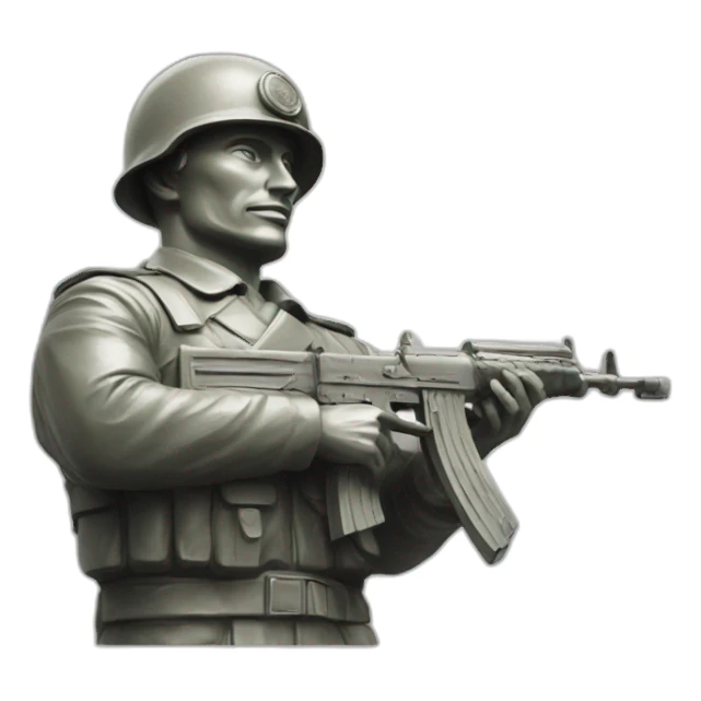 soviet soldier monument sticker