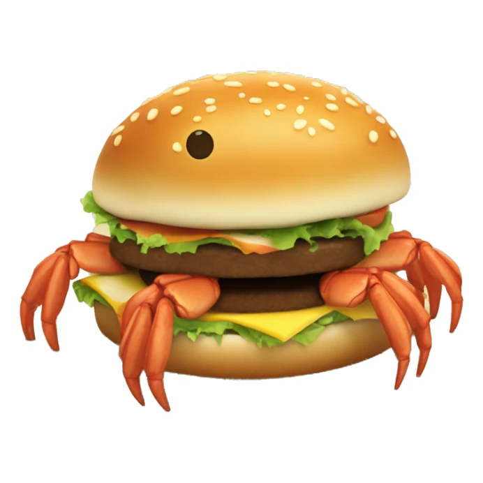 A STAR FISH EATING A CRABBY PATTY WHILE DOING A SUMMER SAULT sticker