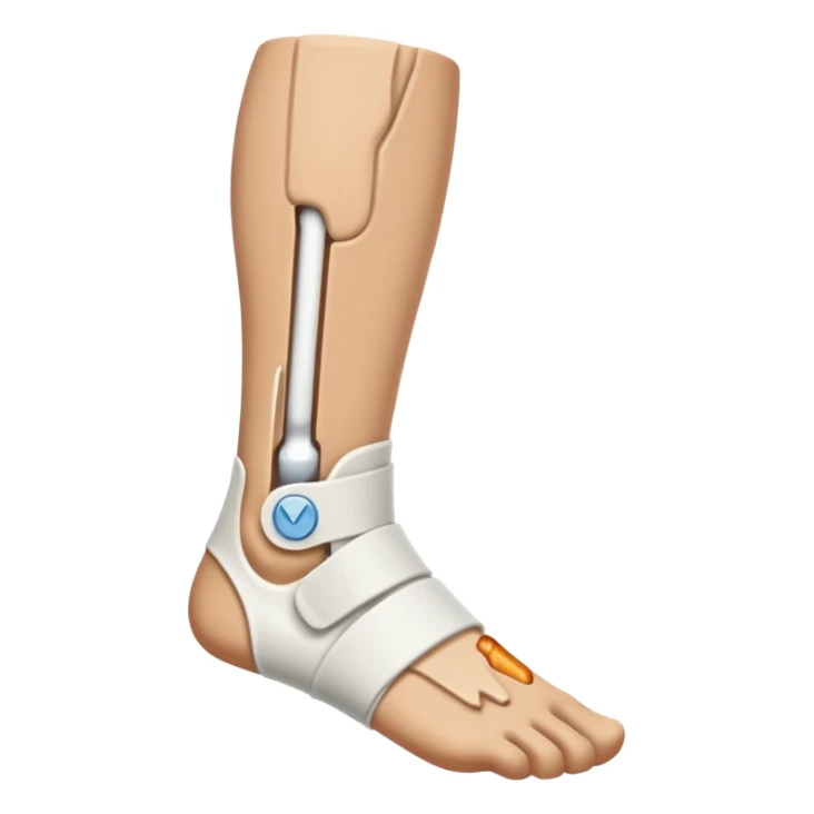 broken leg @emoji sticker