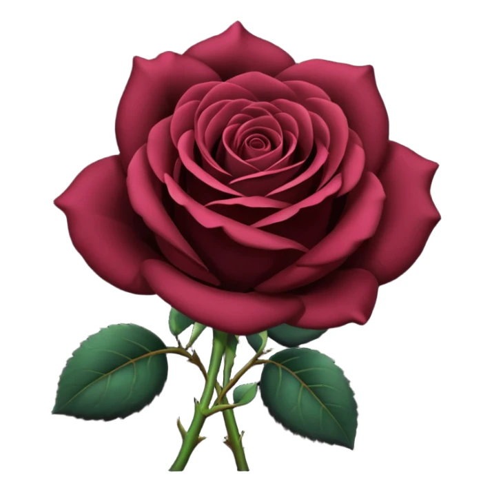 I need black rose emoji sticker