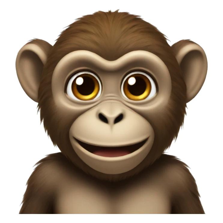 Monkey saying Happy Hump Day sticker