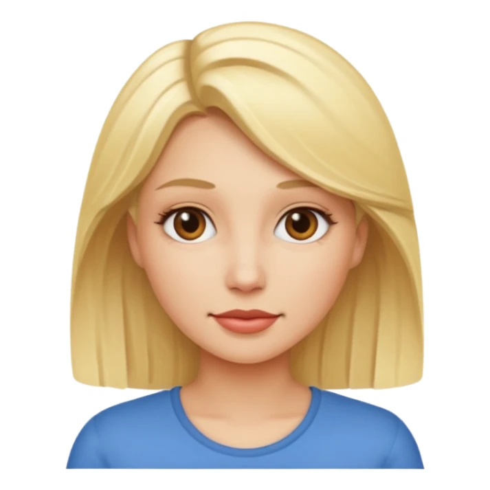 Super women blonde sticker