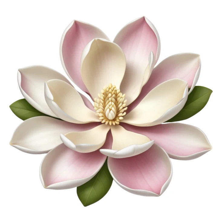 magnolia flower sticker