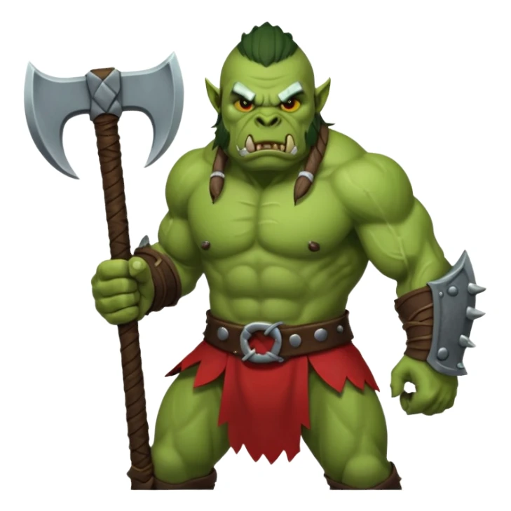 dnd 5e orc beserkers sticker