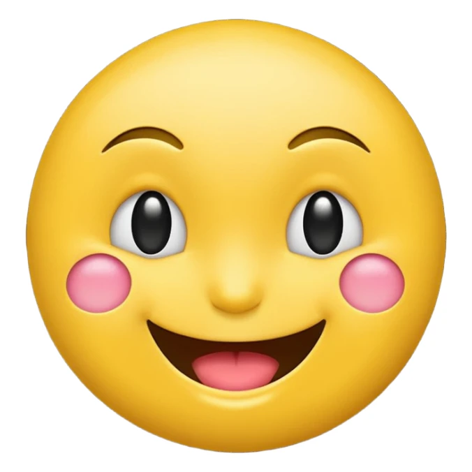 winking face emoji, playful and friendly sticker