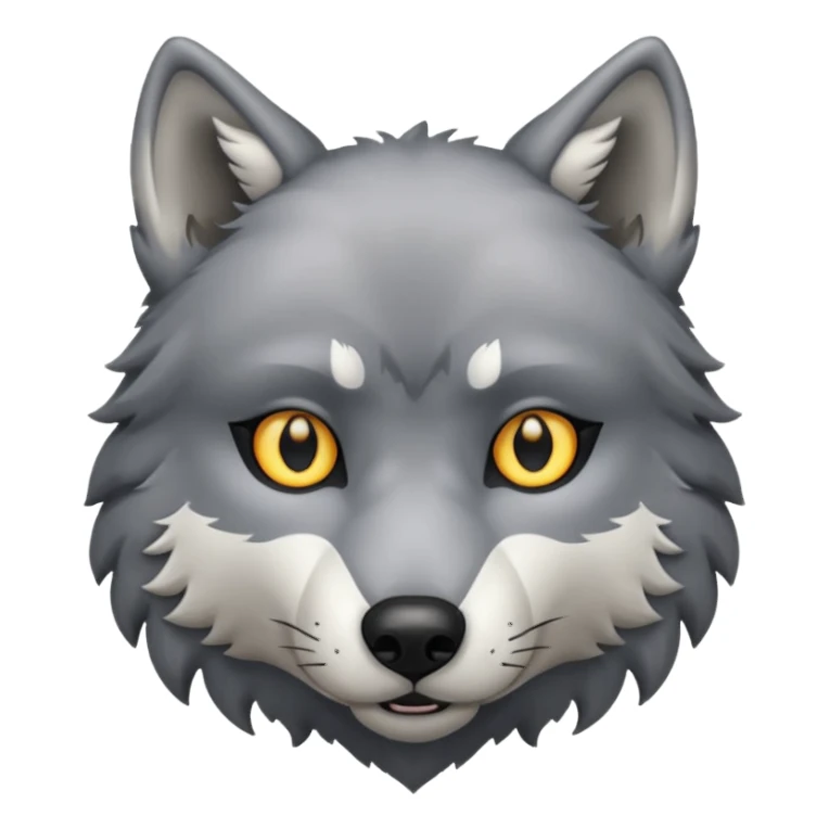 wolf full body sticker