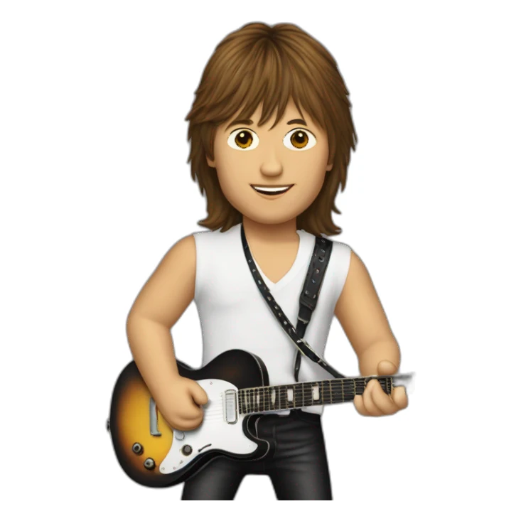 Young Richie sambora sticker