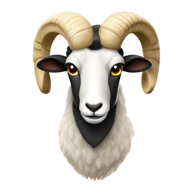 Ram wearing golf hat sticker