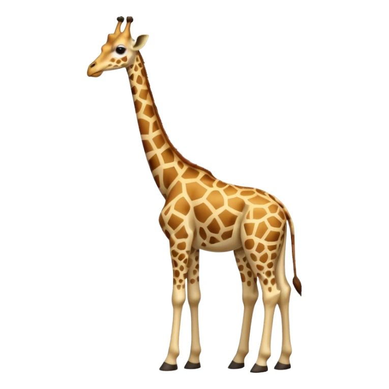 High resolution giraffe  sticker