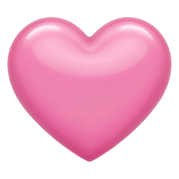 A pink heart design by ribon sticker