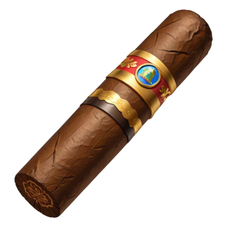 a large maduro cigar sticker