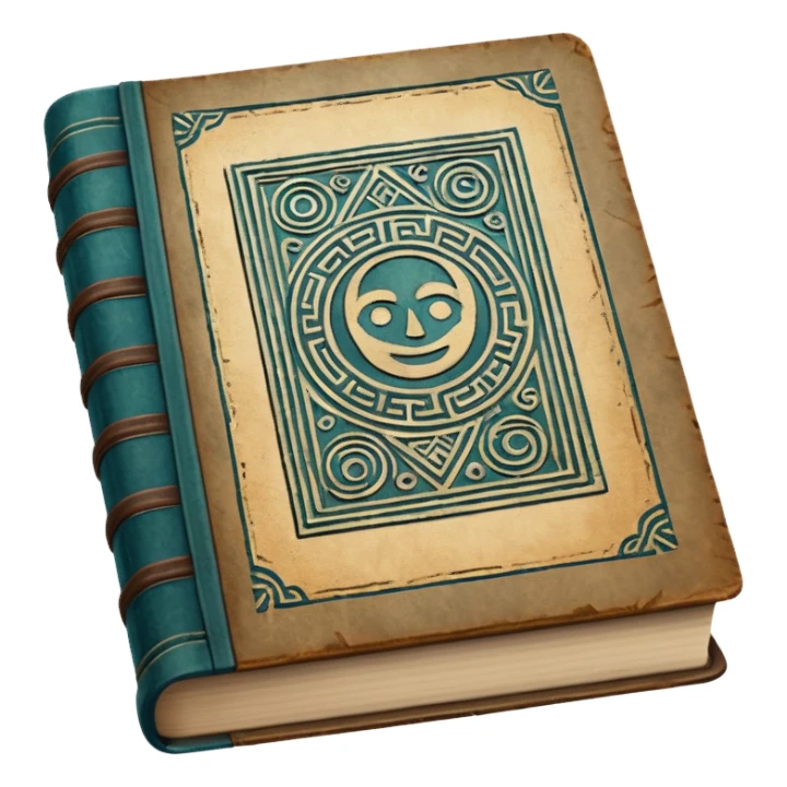 old civilization Printed Book sticker