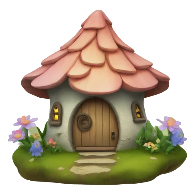 Fairy house sticker