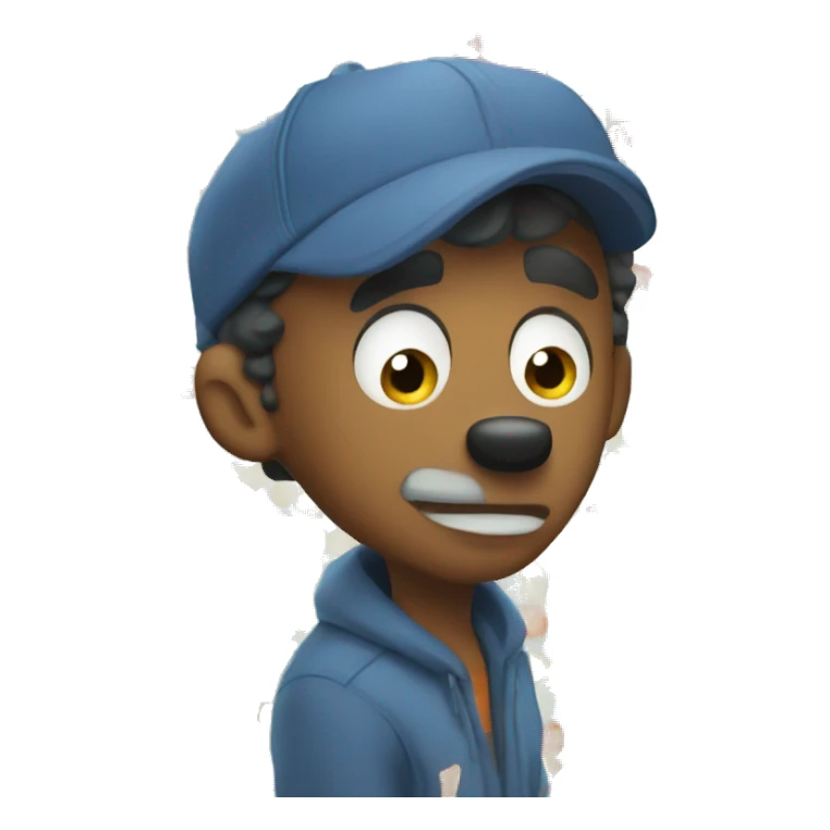 Bingo from the show bluey sticker