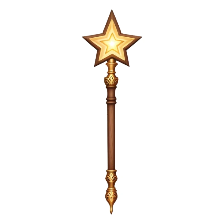 Magic wand sticker
