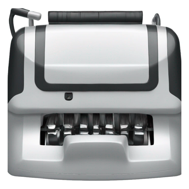 black and white manicure machine sticker