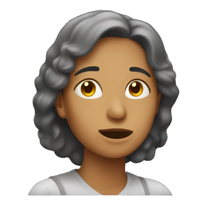 una mujer durmiendo  sticker