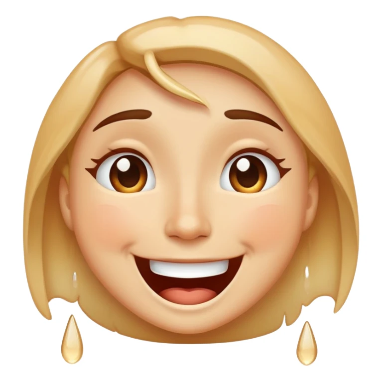 combine 😝 and 🙂‍↔️ sticker