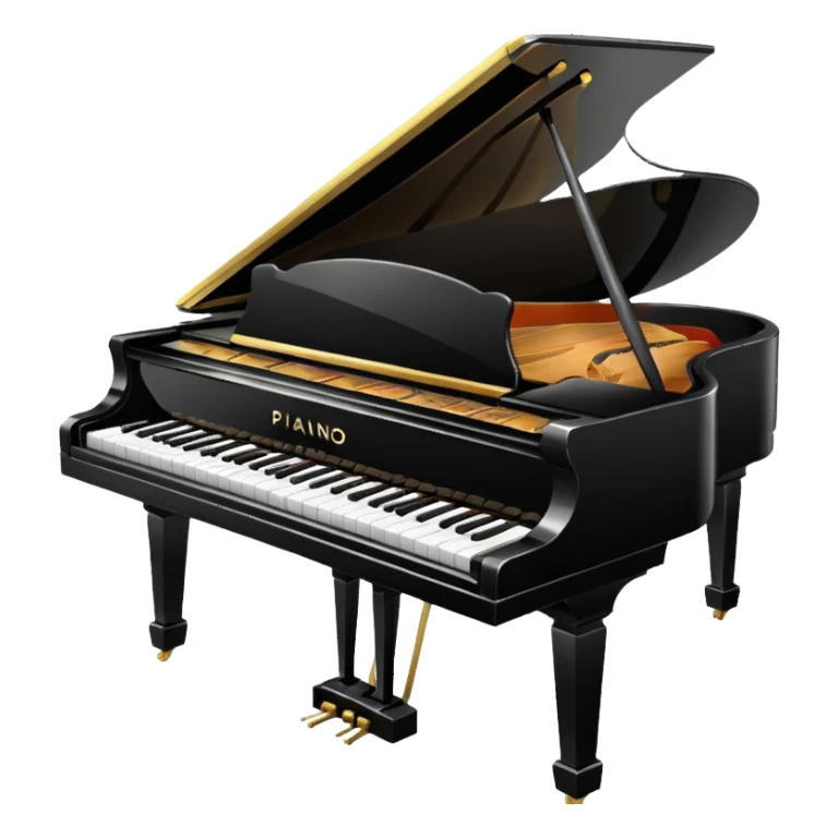 piano sticker