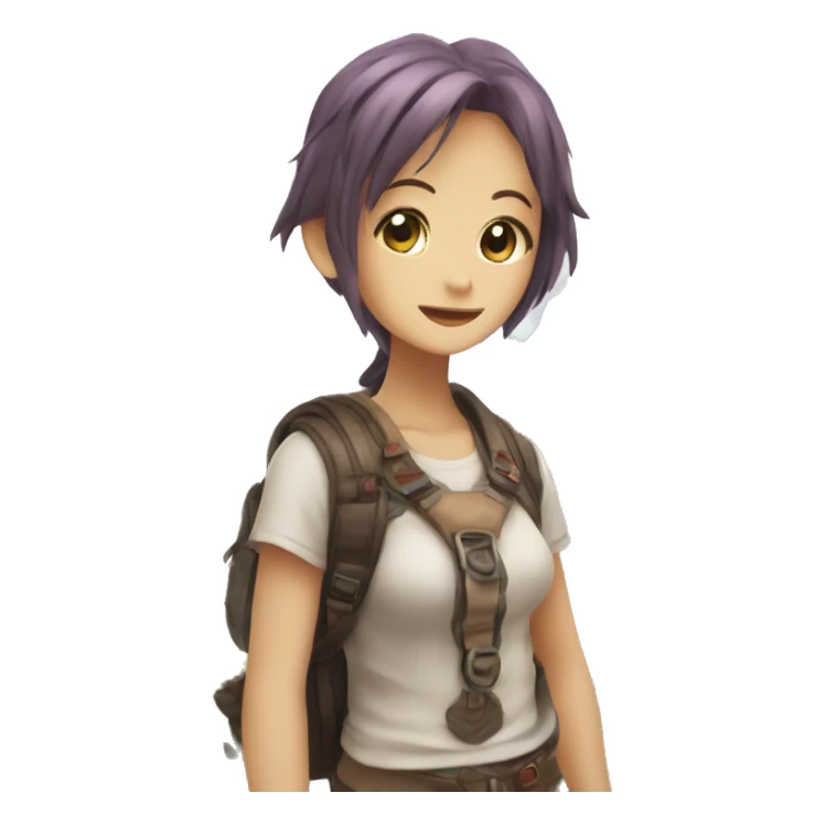 Evoli cute travels the world  sticker