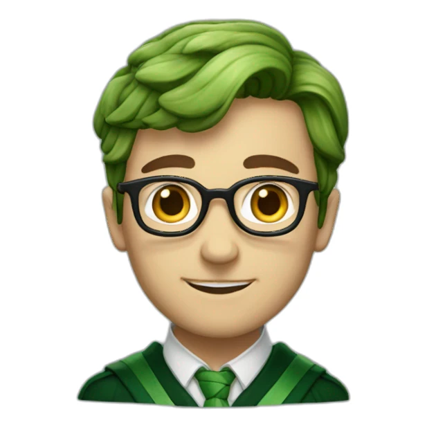 Slytherin it nerd sticker