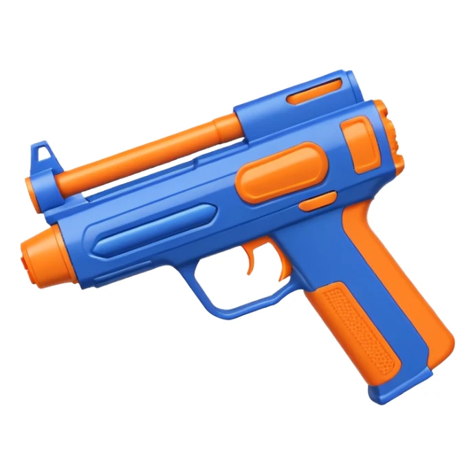 Nerf gun sticker